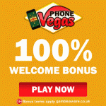 Phone Vegas | Casino Pay by Phone Bill | £200 Bonus!